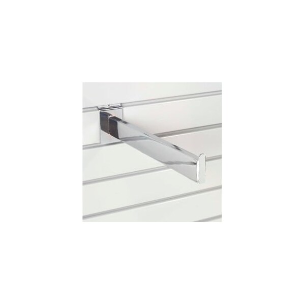 Econoco GEC 8482; 12 Slat Wall Accessory Shelf Bracket Tubular, PK24 RW/12 - main
